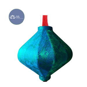Lanterne suspendue en soie faite à la main, écologique, best-seller, pour événements, mariages, fêtes, décoration intérieure, vente en gros - Product Image 2