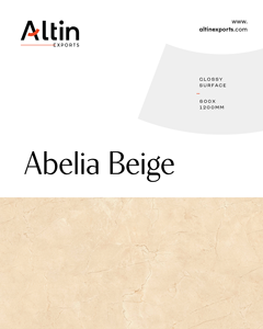 กระเบื้องเซรามิกพอร์ซเลนขัดเงา ลายออนิกซ์ ขนาด 60x120 ซม. สีเบจอาเบเลีย ผิวมันเงา คุณภาพพรีเมียม ขนาด 600x1200 มม. สำหรับห้องนั่งเล่น - Product Image 2