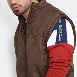 Chaleco Softshell con Logotipo Personalizado, a la Moda, de Alta Calidad, Precio al por Mayor de Fábrica, Diseño Adecuado, Chaleco Bomber Cálido de Invierno para Hombre - Product Image 5