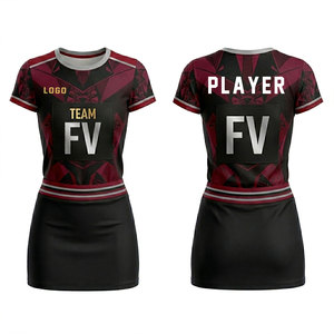 Robes de netball pour femmes, design personnalisé, haute qualité, uniformes de netball, sublimation sportive, uniforme de netball - Product Image 1