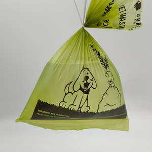 Bolsas automáticas de 8 rollos personalizadas al por mayor, bolsas para romper caca de perro, plástico biodegradable patentado ecológico verde profundo - Product Image 3