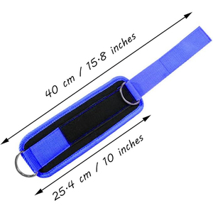 Sangle de cheville souple pour machine à câbles, entraînement de musculation, fitness, culturisme, exercices des fessiers, vente en gros - Product Image 2