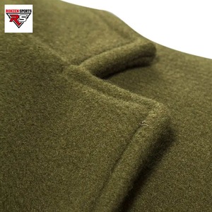 Abrigos Largos de Cuero para Hombre, Diseño Personalizado, Elegante Gabardina de Invierno, Clásica, Larga, Antiarrugas, Transpirable, con Botones de Cuerno, Premium - Product Image 3