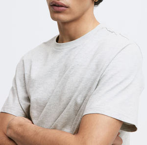 Nouveauté : T-shirt homme col rond, manches courtes, uni, design élégant, prix bas. - Product Image 4