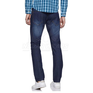 Pantalon en jean pour homme, tissu respirant, coupe classique, confortable, style streetwear, pantalon en jean pour homme pour un style de vie actif - Product Image 2