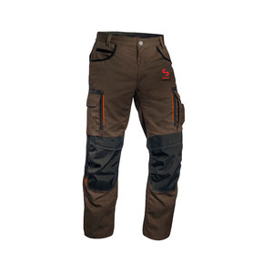 Pantalon cargo et pantalon de ville Solid Trader Street Wear, design fonctionnel, six poches, taille ajustable, élégant, tendance, confortable, doux - Product Image 4