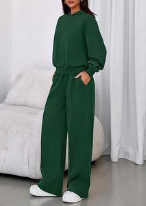 <b>Women's</b> Oversized Hoodie Tracksuit Set Premium <b>Fleece</b> Hoodie <b>Jogger</b> Set For <b>Women</b> <b>Women's</b> Athleisure Hoodie And Sweatpants Set - Product Image 3