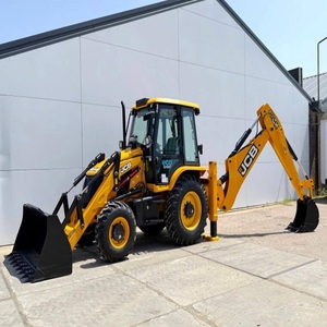 Chargeuse-pelleteuse diesel JCB puissante avec moteur et pompe pour travaux de terrassement, de creusement et de chargement – Équipement lourd et durable - Product Image 2