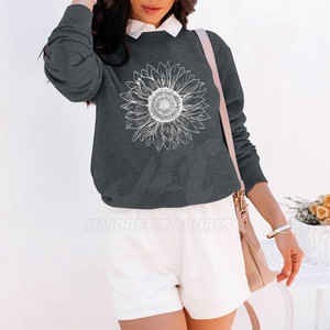 Sudaderas de algodón suave premium para mujer, corte ajustado, estilo casual para uso diario, ropa de calle, sudadera para adultos. - Product Image 2