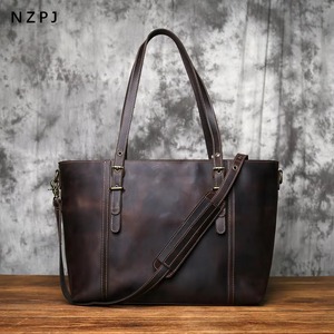 Nouveauté 2025 : Sacs fourre-tout femme tendance avec coutures colorées, grands sacs à main en cuir style rétro, sacs bandoulière femme LTB-0231 - Product Image 1