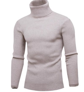 Winter Men'S Turtleneck Sweater Bottoming <b>Shirt</b> Long-Sleeved Warm Thick Sweater - Product Image 4