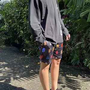 Shorts de sport personnalisés pour hommes, en toile, taille élastique, style streetwear, 100% polyester, respirants, décontractés, noirs, de qualité supérieure - Product Image 6