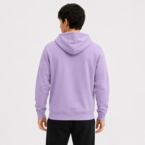 Stylish mens zipper <b>hoodie</b> with practical comfort focused design suitable for casual outings travel <b>workouts</b> and layered fashion - Product Image 3