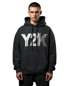 Trendy Y2K Printed Hoodie Men Oversized <b>Gothic</b> Graphic Loose Fit Hooded <b>Jumper</b> Sweatshirt - Product Image 4