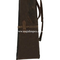 Sac à air comprimé Sac de transport en cuir de vache véritable Piège en argile avec étui souple rembourré