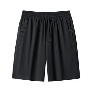 <b>Trousers</b> Male Quick Drying Black Men's Long <b>Shorts</b> Wholesale Casual Fitness Wear Workout - Product Image 1