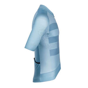 Maillot de Ciclismo de Manga Corta de Ajuste Avanzado para una Mayor Velocidad, con Cintura Elástica y Diseño de Cremallera Oculta Suave - Product Image 4