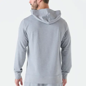 <b>Men</b> Active Hoodies Lined Sweatshirts Casual Workout <b>Pullover</b> With Pocket Blank Hoodie High Quality Oversized hoodies - Product Image 1