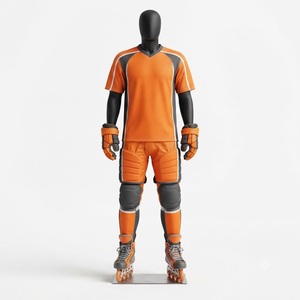 Custom <b>Roller</b> Hockey Team Uniform Set Full Sleeve Jersey Matching Shorts Competitive Sportswear Training And Tournament - Product Image 4