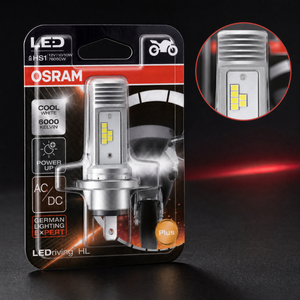 Kit de Conversión de Faros Delanteros HS1 de Halógeno a LED para Motocicleta, Bombilla LED Producida por <span class=keywords><strong>Osram</strong></span> - Product Image 5