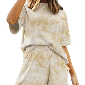 New Fashion Breathable Winter Streetwear <b>Tie</b> <b>Dye</b> Hooded Pullover Sweatshirt Hoodie Pants <b>Set</b> Men Women Tracksuit 2 Piece <b>Set</b> - Product Image 1
