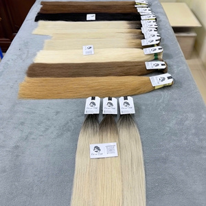 ผมต่อเวียดนามแท้ 100% เกรด 12A คุณภาพสูง แบบตรง # ผู้จำหน่ายผมแท้ 100% สี 613 แบบไม่ผ่านการแปรรูป - Product Image 3