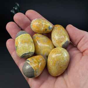 คริสตัลคุณภาพสูงขายส่ง หินแจสเปอร์รูปผึ้ง หินบำบัดแบบขัดเงา หินขัดเงาสำหรับตกแต่ง - Product Image 3