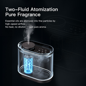 SCENTA <span class=keywords><strong>Diffusore</strong></span> di Lusso con Orologio e Luce Ambientale, Macchina per Profumazione Domestica Senza Acqua, <span class=keywords><strong>Diffusore</strong></span> di Oli Essenziali OEM - Product Image 5