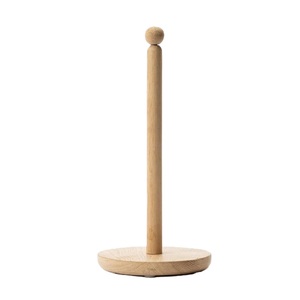 Support de rouleau de papier toilette en bois naturel tendance, organisateur de salle de bain, décoration chaleureuse, support de papier hygiénique - Product Image 6