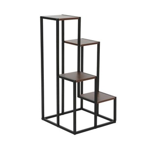 Classic Iron <b>Plant</b> Pot Stand with Modern Design for Indoor Outdoor Garden Balcony Living Room Decorative Flower Pot Use - Product Image 1