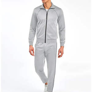 Survêtement personnalisé pour homme, effet délavé, vêtements de sport pour homme, survêtement de qualité supérieure en tissu molletonné français, survêtement à fermeture éclair - Product Image 1