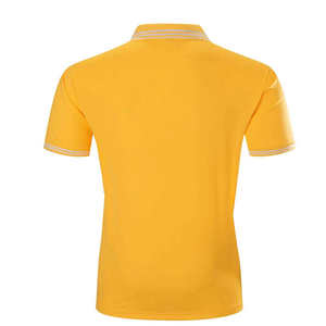 Polo à manches courtes pour homme, en coton respirant, décontracté, pour le bureau ou le golf, logo personnalisé, vente en gros, vêtements à marque privée - Product Image 2
