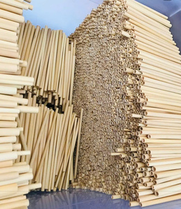 Handmade Bamboo <b>Straws</b> Set <b>Reusable</b> Eco Friendly Natural <b>Straws</b> for Family Use with Cleaning Tool and Case - Product Image 1