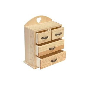 Aqdus Saleem Pine Wood Prayer Bead Box | Modern Rectangular Handcrafted Wooden Storage Boxes for Living Room Moradabad Wholesale - Product Image 5
