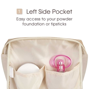 Bolsas de Cosméticos Impermeables para Mujer, Bolsa Transparente de PU, Bolsa de Maquillaje de Cuero Lavable para Viaje, Bolsa de Maquillaje de Cuero PU de Gran Capacidad - Product Image 6