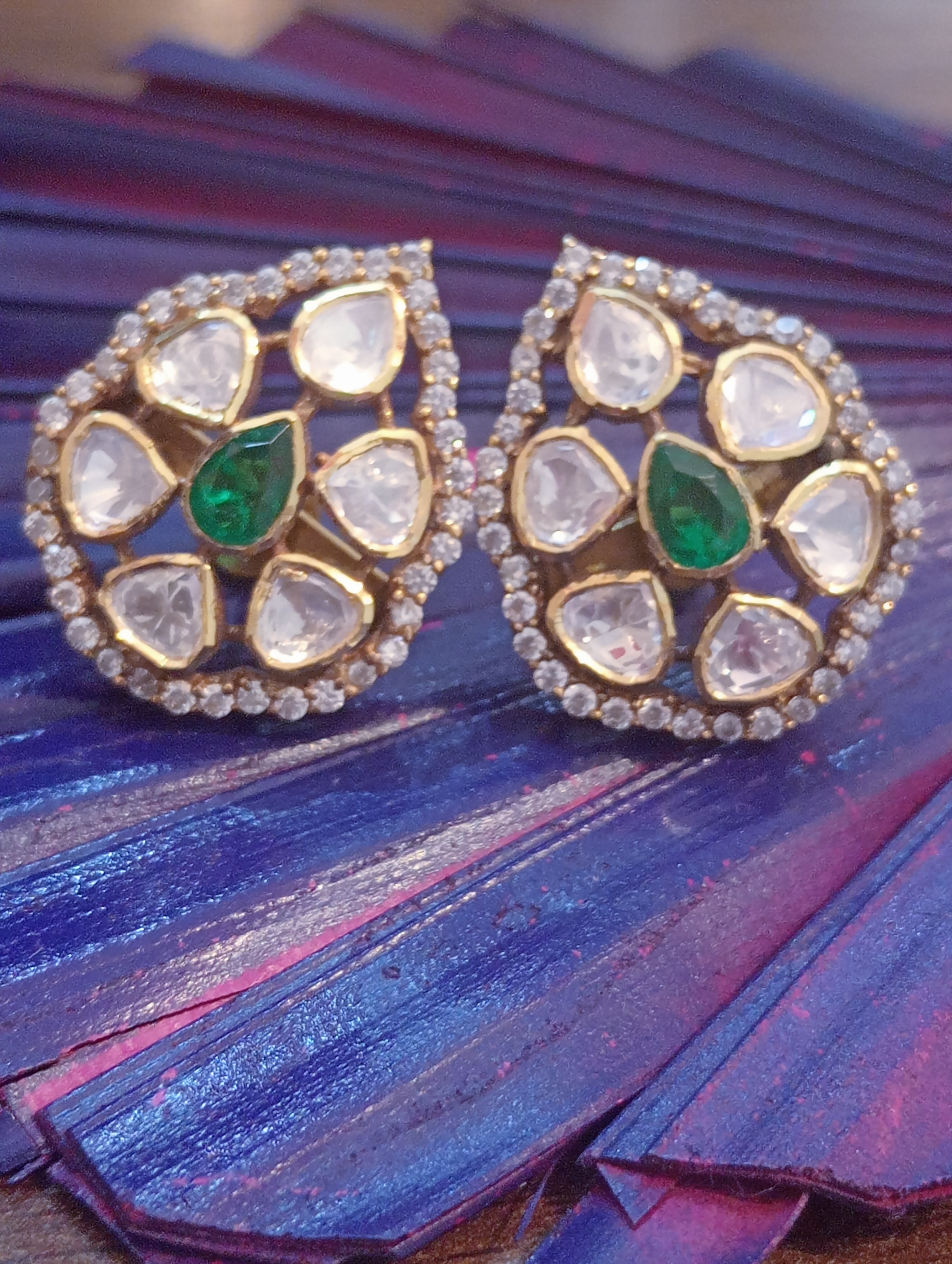 Blanco y verde