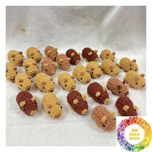 Poupées animales en fil personnalisées, figurines au crochet faites à la main, formes d'animaux mignons variées pour les boutiques de cadeaux et les commandes en gros - Product Image 6
