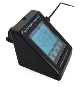 Colorimètre numérique portable, spectrophotomètre visuel, personnalisable, OEM, pour la cohérence des couleurs textiles, 400-700 nm, Sensegood - Product Image 1