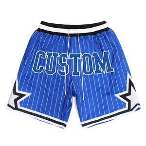 โรงงาน OEM WANG SPORTS ชุดบาสเก็ตบอลผู้ชายสไตล์สตรีทเทรนดี้ใหม่ 100% โพลีเอสเตอร์ กางเกงขาสั้น พิมพ์ลายดิจิทัล แบบยืดหยุ่นสั่งทำได้ - Product Image 2