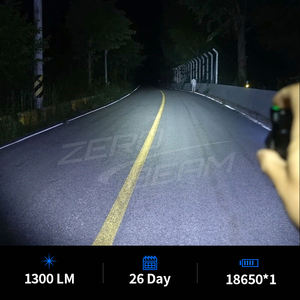 Linterna Frontal LED Recargable ZeroBeam H1 USB Tipo-C, 1300 Lúmenes, Haz de Luz Amplio, Cuerpo de Aluminio, para Camping, Correr, Pesca - Product Image 2