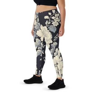 Premium Quality Elastic Waist Gym Workout Yoga Sports <b>Leggings</b> New High Performance Plain Plaid Yoga Pants <b>with</b> <b>Lace</b> - Product Image 1