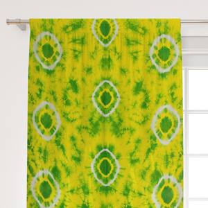 Rideau en coton teint à la main avec imprimé Tie-Dye, décoration de fenêtre pour appartement, villa, chambre d'hôtes, vente en gros Inde - Product Image 2
