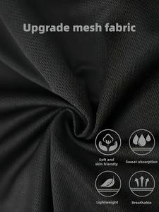 Chemise pour homme à manches courtes, imprimé tendance, jersey à séchage rapide, col contrastant, style décontracté estival, streetwear, hauts de mode - Product Image 5