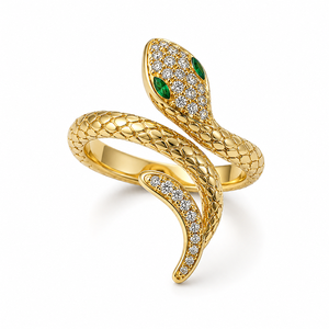 Premium Natural Serpentine Ring Gemstone Jewelry Handmade Fashion Ring for Men Women Custom Design Wholesale and Retail Supply - Product Image 1