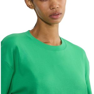 T-shirt en coton pour femme, coupe ample décontractée, manches courtes, col rond, streetwear, fabricant OEM ODM, vente en gros personnalisée - Product Image 2