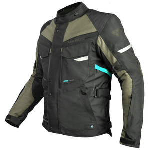 Veste de moto d'hiver pour homme en textile léger, ajustement réglable, protection contre les chocs, panneaux respirants, tissu durable - Product Image 2