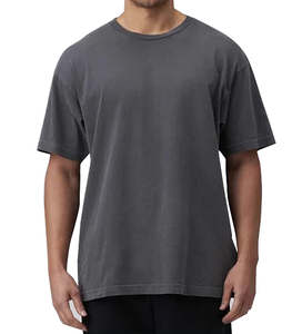 เสื้อยืดลำลองผู้ชาย แขนสั้น คอกลม เป็นมิตรกับสิ่งแวดล้อม ทรงปกติ น้ำหนัก 180 กรัม ระบายอากาศได้ดี สีพื้น - Product Image 2
