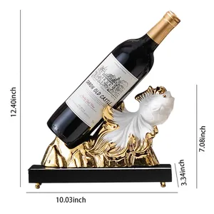 Support à bouteilles en métal de style farmhouse de haute qualité, élégant et décoratif, pour bar, utilisation en fête, Zahid Exports - Product Image 2