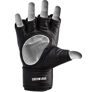 Meilleurs gants de boxe MMA personnalisés pour hommes et femmes, équipement d'entraînement antidérapant pour le kickboxing, les arts martiaux mixtes, en cuir - Product Image 3