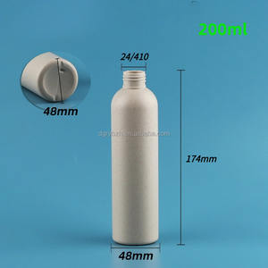 زجاجة من البلاستيك عالي الكثافة من مادة صديقة للبيئة حسب الطلب ، قمح فارغ قابل للتحلل الحيوي من مادة البولي إيثيلين عالي الكثافة - Product Image 6